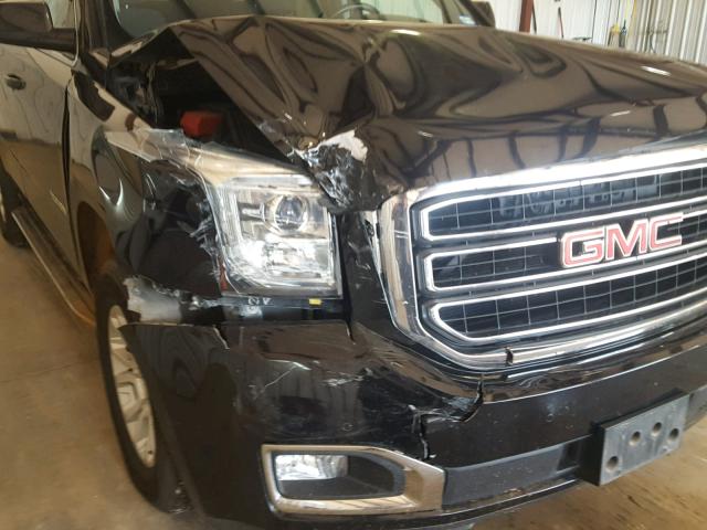 1GKS1AKC6FR507884 - 2015 GMC YUKON SLE BLACK photo 9