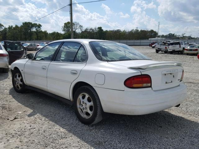 1G3WS52H3XF356597 - 1999 OLDSMOBILE INTRIGUE G WHITE photo 3