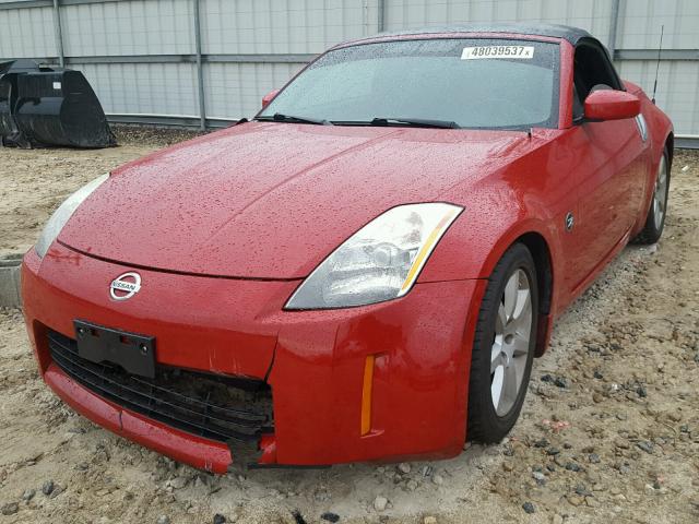 JN1AZ36AX5M756904 - 2005 NISSAN 350Z ROADS RED photo 2