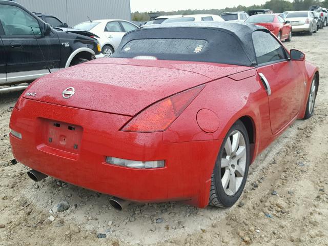 JN1AZ36AX5M756904 - 2005 NISSAN 350Z ROADS RED photo 4