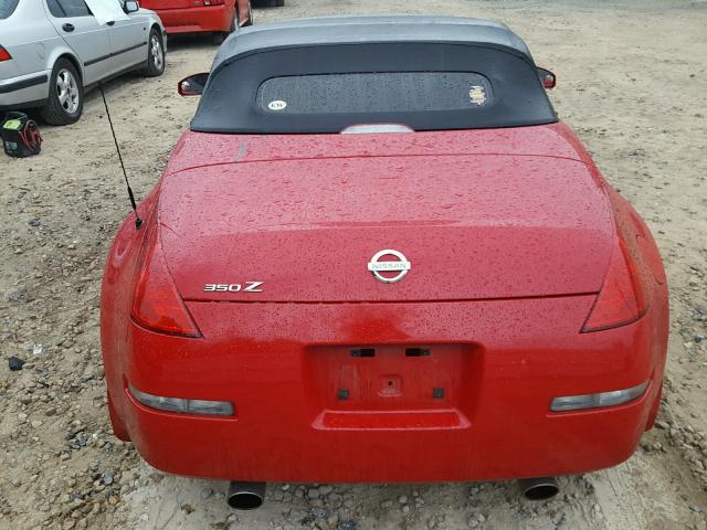 JN1AZ36AX5M756904 - 2005 NISSAN 350Z ROADS RED photo 6