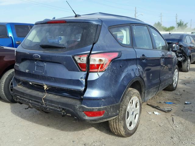 1FMCU0F73JUA60625 - 2018 FORD ESCAPE S BLUE photo 4