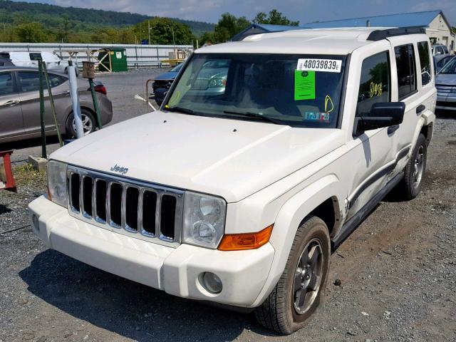 1J8HG48K96C229059 - 2006 JEEP COMMANDER თეთრი ფოტო 2