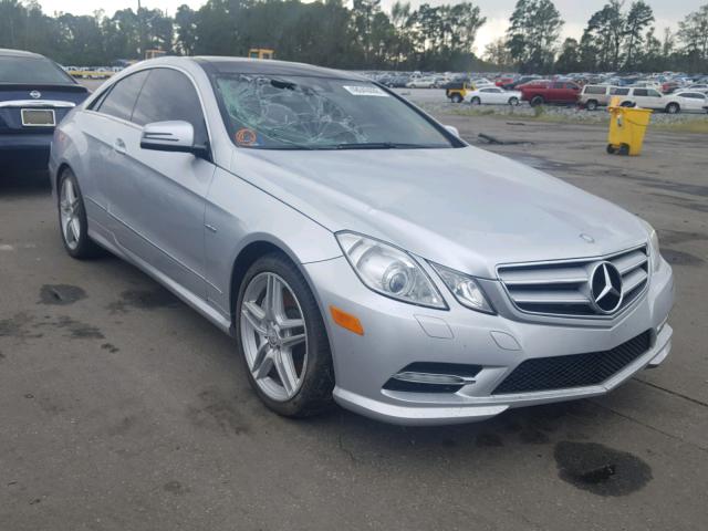 WDDKJ7DB3CF154249 - 2012 MERCEDES-BENZ E 550 SILVER photo 1