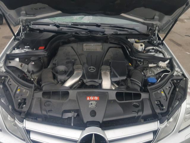 WDDKJ7DB3CF154249 - 2012 MERCEDES-BENZ E 550 SILVER photo 7