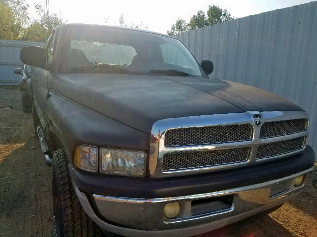 3B7HF13Y11G780399 - 2001 DODGE RAM 1500 BLACK photo 9