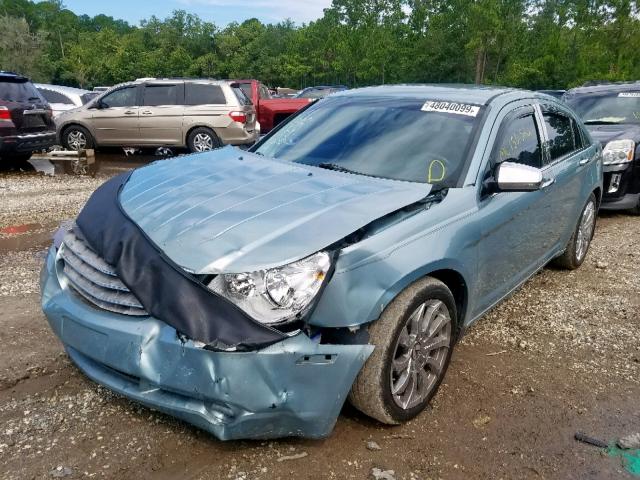 1C3LC46B69N547640 - 2009 CHRYSLER SEBRING LX BLUE photo 2