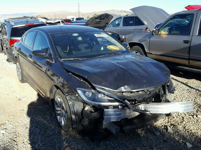 1C3CCCABXGN170874 - 2016 CHRYSLER 200 LIMITE GRAY photo 1