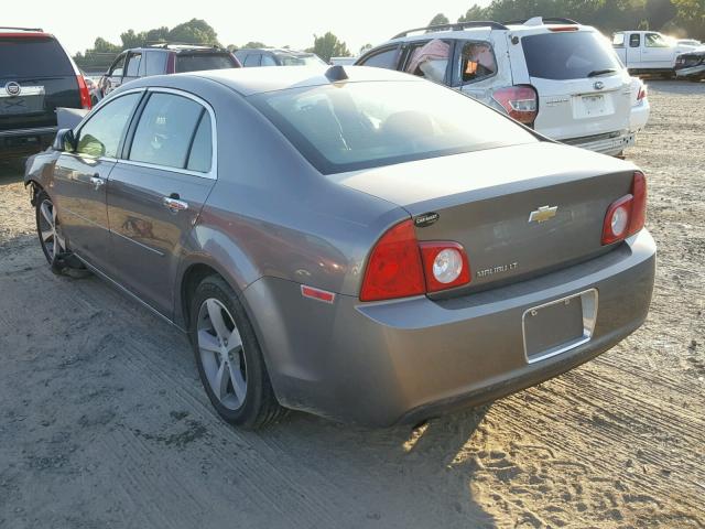 1G1ZC5E00CF137129 - 2012 CHEVROLET MALIBU 1LT GOLD photo 3