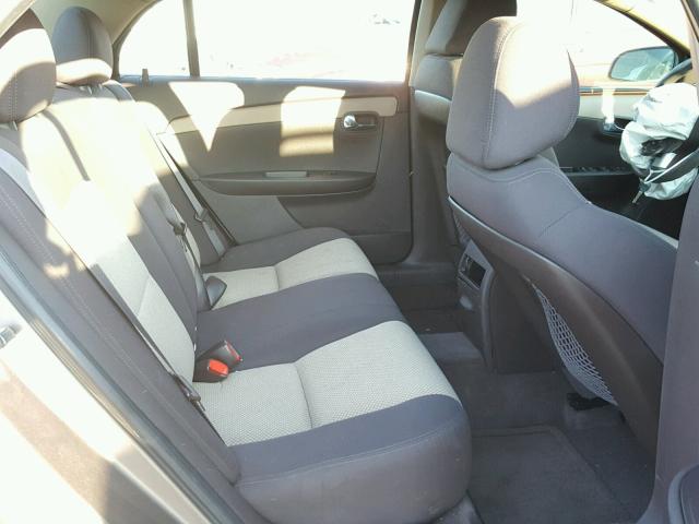 1G1ZC5E00CF137129 - 2012 CHEVROLET MALIBU 1LT GOLD photo 6