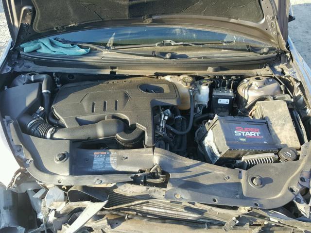 1G1ZC5E00CF137129 - 2012 CHEVROLET MALIBU 1LT GOLD photo 7