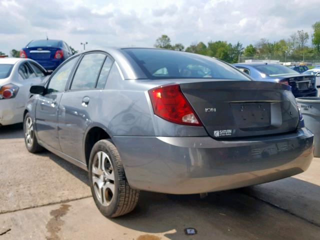 1G8AL52FX5Z175072 - 2005 SATURN ION LEVEL GRAY photo 3