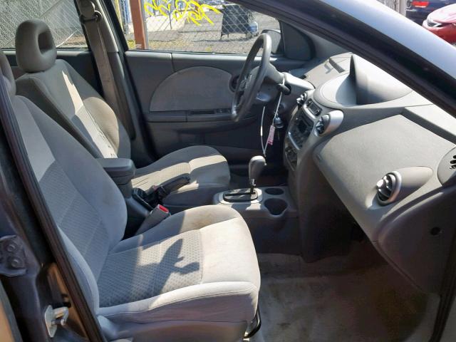 1G8AL52FX5Z175072 - 2005 SATURN ION LEVEL GRAY photo 5