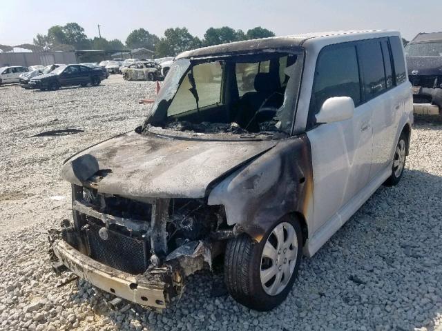 JTLKT334950182762 - 2005 TOYOTA SCION XB თეთრი ფოტო 2