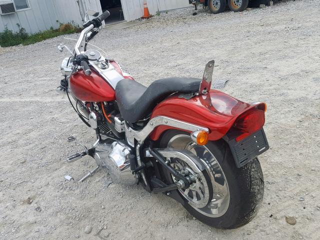 1HD1JL51X8Y023401 - 2008 HARLEY-DAVIDSON FXSTC RED photo 3