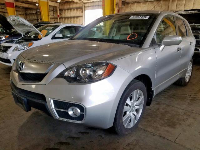 5J8TB1H57AA005058 - 2010 ACURA RDX TECHNO SILVER photo 2