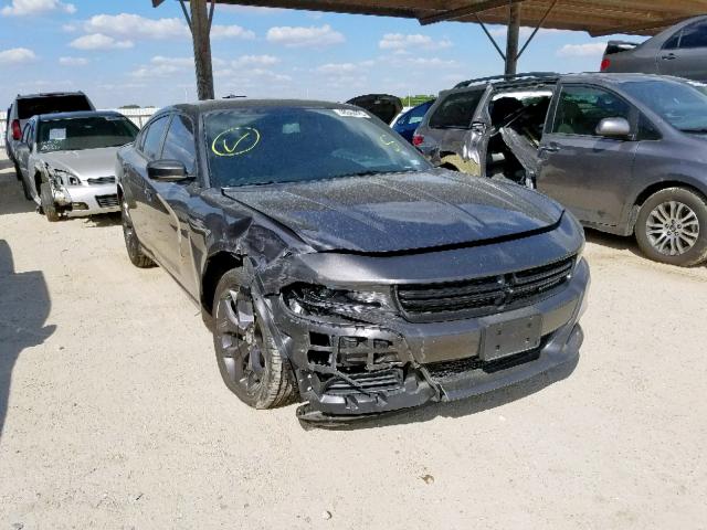 2C3CDXBG7KH666845 - 2019 DODGE CHARGER SX GRAY photo 1