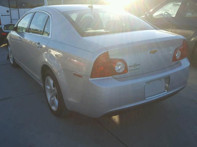 1G1ZB5EB1AF316698 - 2010 CHEVROLET MALIBU LS SILVER photo 3