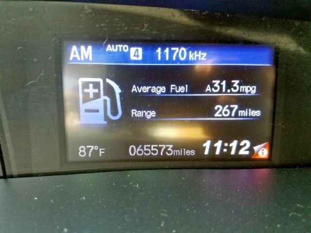 2HGFB2F91CH322539 - 2012 HONDA CIVIC EXL 银色 照片 8