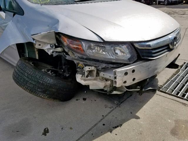 2HGFB2F91CH322539 - 2012 HONDA CIVIC EXL 银色 照片 9