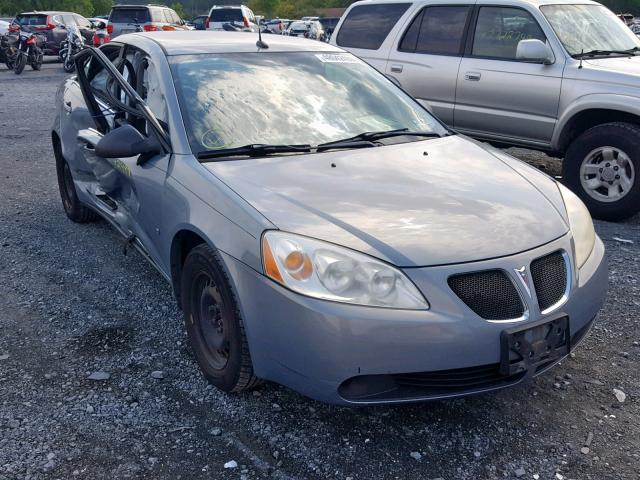 1G2ZF57B584269873 - 2008 PONTIAC G6 VALUE L SILVER photo 1