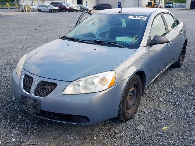 1G2ZF57B584269873 - 2008 PONTIAC G6 VALUE L SILVER photo 2