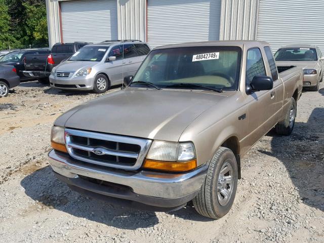 1FTYR14V3YPB13819 - 2000 FORD RANGER SUP TAN photo 2