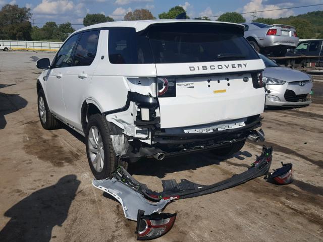 SALCR2RX1JH770525 - 2018 LAND ROVER DISCOVERY WHITE photo 3