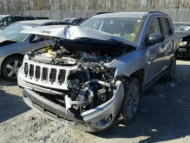 1C4NJCBAXHD187097 - 2017 JEEP COMPASS SP ვერცხლისფერი ფოტო 2