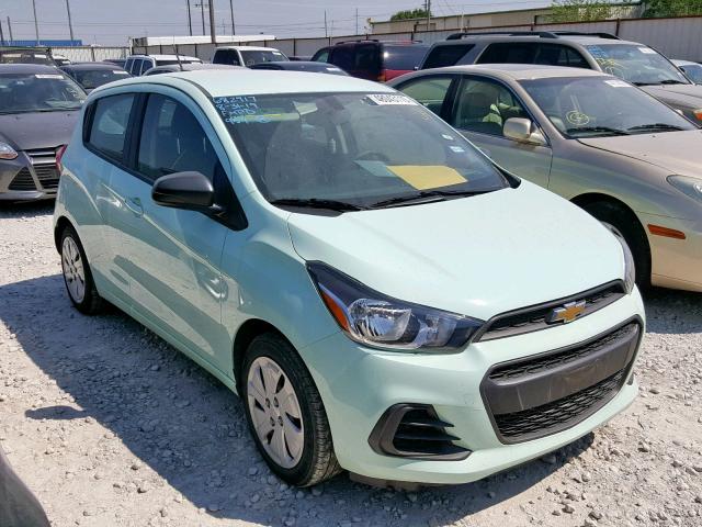 KL8CB6SAXHC839284 - 2017 CHEVROLET SPARK LS GREEN photo 1