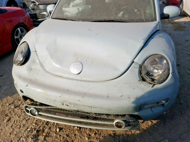 3VWCD31Y25M308358 - 2005 VOLKSWAGEN NEW BEETLE ლურჯი ფოტო 9