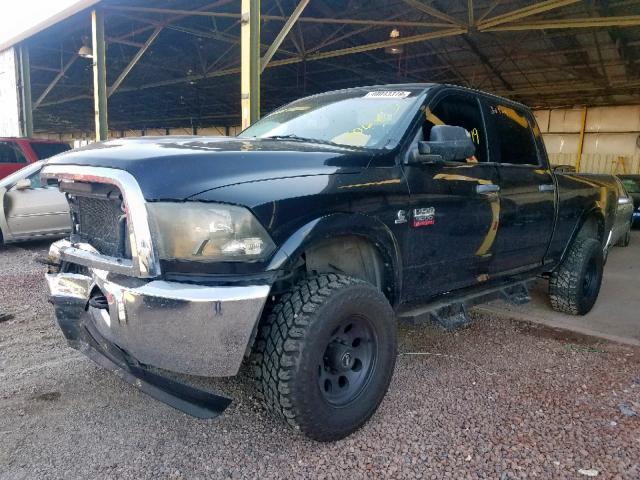 3D73Y3CL3BG597064 - 2011 DODGE RAM 3500 BLACK photo 2