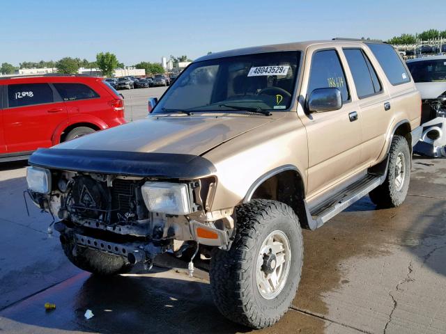 JT3VN39W9S0195281 - 1995 TOYOTA 4RUNNER VN GOLD photo 2