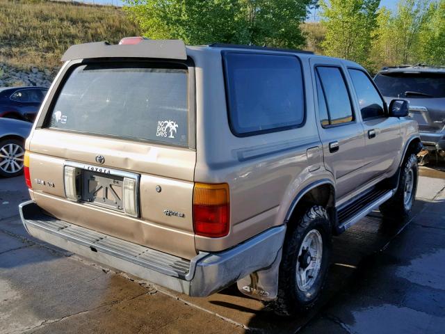 JT3VN39W9S0195281 - 1995 TOYOTA 4RUNNER VN GOLD photo 4