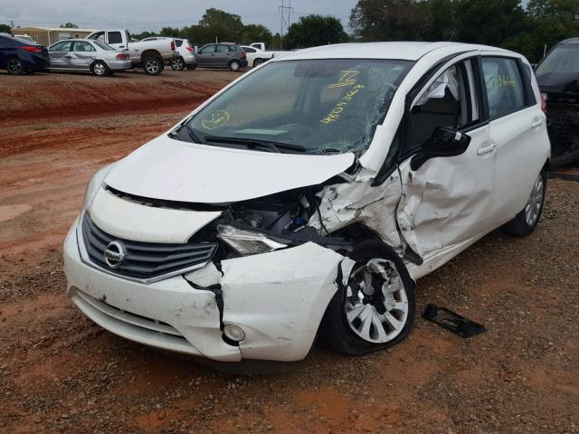 3N1CE2CP7FL364126 - 2015 NISSAN VERSA NOTE WHITE photo 2