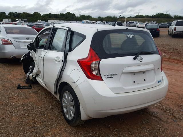 3N1CE2CP7FL364126 - 2015 NISSAN VERSA NOTE WHITE photo 3