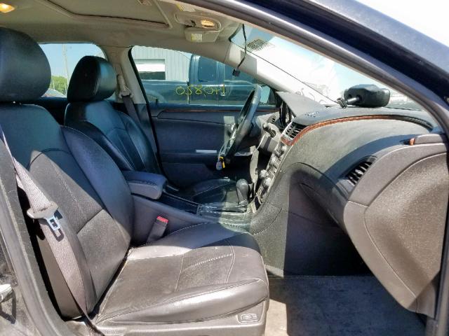 1G1ZE5E78AF248032 - 2010 CHEVROLET MALIBU LTZ შავი ფოტო 5