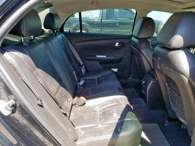 1G1ZE5E78AF248032 - 2010 CHEVROLET MALIBU LTZ შავი ფოტო 6