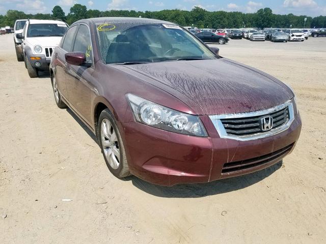 JHMCP26868C032834 - 2008 HONDA ACCORD EXL BURGUNDY photo 1