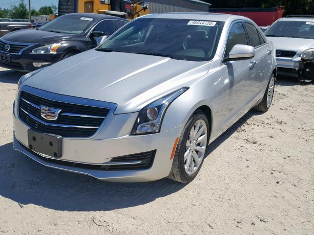 1G6AA5RX0H0190735 - 2017 CADILLAC ATS SILVER photo 2