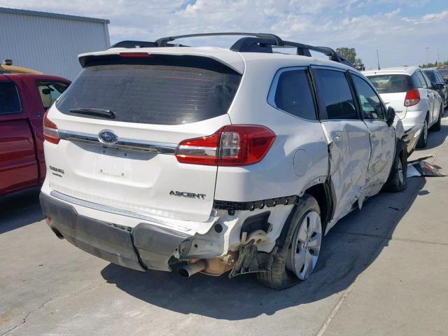 4S4WMAAD5K3438256 - 2019 SUBARU ASCENT  WHITE photo 4