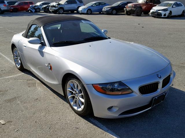 4USBT33554LS53158 - 2004 BMW Z4 2.5 SILVER photo 1