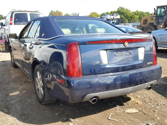 1G6DW677470167562 - 2007 CADILLAC STS BLUE photo 3