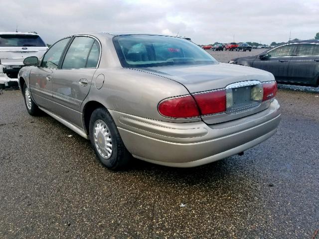 1G4HP52K83U232283 - 2003 BUICK LESABRE CU TAN photo 3