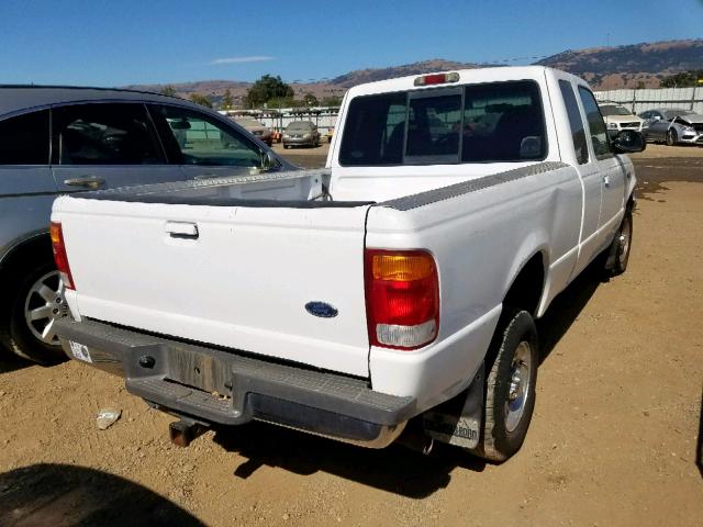 1FTYR14X5WPB55648 - 1998 FORD RANGER SUP WHITE photo 4