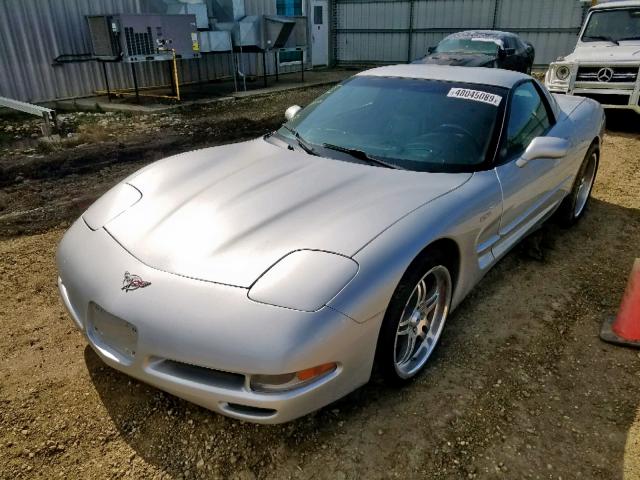 1G1YY12S235103288 - 2003 CHEVROLET CORVETTE Z SILVER photo 2