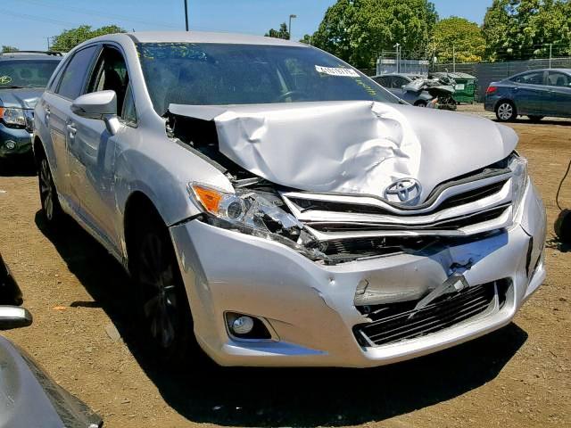 4T3ZA3BB3DU076401 - 2013 TOYOTA VENZA LE SILVER photo 1