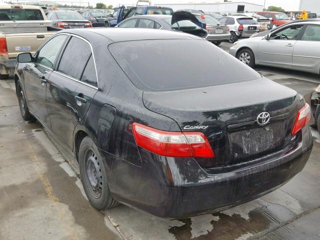 4T1BE46K29U278216 - 2009 TOYOTA CAMRY BASE BLACK photo 3