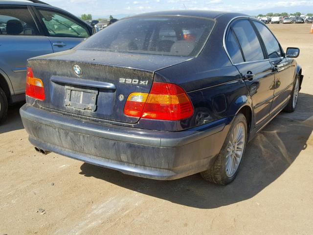 WBAEW53402PG18106 - 2002 BMW 330 XI BLUE photo 4