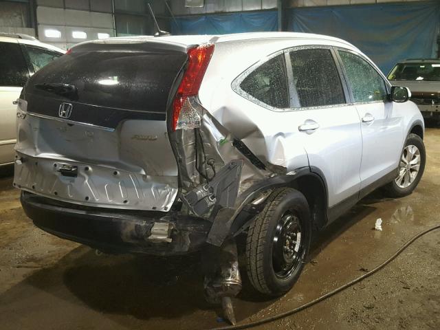 5J6RM4H70CL012375 - 2012 HONDA CR-V EXL SILVER photo 4